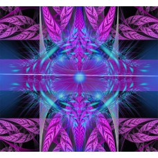 PRINT FRACTAL ART Sapphire Delight